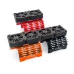 Surpass Rocket Metal Motor Cooling Fan 50mm Double Cool Fans Heat Sink for 1/5 1/8 1/10 RC Car 56112 5692 Motor - Image 12