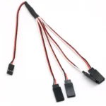 5pcs/lot 20cm 1 to 1/1to 2 / 1 to 3 /1 to 4 RC Servo Extension Wire Cable for Futaba JR Male to Female RC Model - Image 15