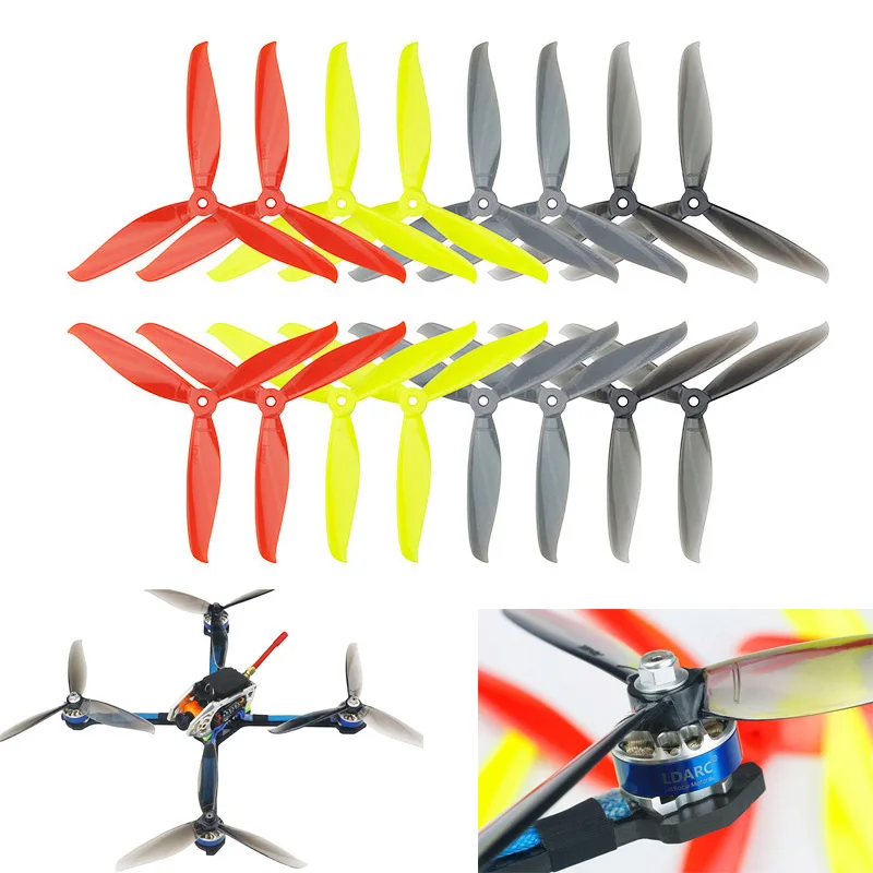 Hfadd796961bf469ab56bdcccebf565fbE.webp 16pcs/lot High Quality 7040 7 Inch 3 Blade Propeller 8 CW 8 CCW for RC Drone FPV Racing Quadcopter DIY Accessories Parts - Image 1