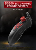 HOTRC DS-600 6CH 2.4GHz Radio System Transmitter Remote Controller with DS 600 PWM 6 Channel Receiver for RC Boat - Image 10