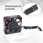 SURPASS Rocket Cooling fan 40mm Alloy Fan Rotates16000 rpm 8.5V for 1/10 1/8 RC Car 540 550 Brushless Motor ESC Fast Cooling - Image 4