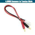 Imax B6 Charge Line 4.0mm Banana Plug to T Plug EC3 EC5 XT30 XT60 XT90 MPX TRX AS150  With Silicone Cable 30CM for Rc Lipo Batte - Image 12
