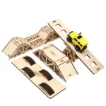 LDARC Desktop Simulation Off-road Obstacle Course for 1/43 RC Model Car Crawler Toy Field - Image 7