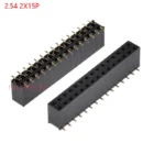 2/10PCS SMD SMT 2*2/3/4/5/6/7/8/9/10/12/16/20/40/ PIN double row female HEADER 2.54MM PITCH Strip Connector 2X/6/8/10/20 - Image 11