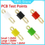 10PCS PCB test point small medium large 1.6MM silver-plated 1.0MM test ring high temperature resistant circuit board