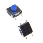 20pcs 6*6*5mm 4Pin SMD Waterproof Silicone Tact Switch 6x6x5mm 4P Micro Push Button Tactile Switchs Transparent Blue - Image 5