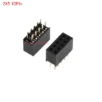 10PCS 2*2/3/4/5/6/7/8/10/12/16/20/40 Pin Double row Straight Pin Female Header 1.27MM Pitch Strip Connector Socket 8/10/16/20/40 - Image 11