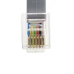Gray DIY 6 Core Jumper Cable for NXT EV3 Robot Toy Data Cable Six-core telephone line RJ11 Telephone Modular Plug Jack 6P6C 6Pin - Image 5