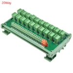 1PCS Three-wire Plc Input Module 4 6 8 10 way Proximity Switch Sensor Terminal Block Photoelectric Conversion Board For NPN/PNP - Image 16