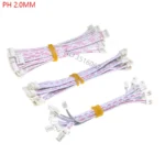 10Pcs 1.0/1.25/1.5/2.0/2.54mm Sh/Jst/Zh/Ph/Xh Double Header Female Plug Connector With Wire Same/Reverse Cable 2/3/4/5/6/8P Pin - Image 5