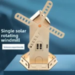 DIY Solar Energy Windmill House DIY Science Experiment Kit & Education Model Toy Physics Science Toys For Children Gift Toy - Image 3