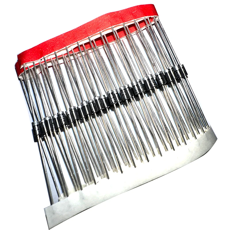 50pcs 1N4007 Rectifier Diode DO-41 1N4005 Rectifier 1A/1200V  1N4001 1N4002 1N4003 1N4004 1N4006 1A-50v/100v/200v/400v/600v/800v