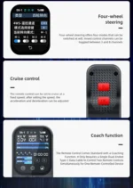 Hotrc DS-800 2.4Ghz 8CH FHSS Remote Controller F-08A F08A Receiver Color Screen For RC Model Car/Trawler/Fishing Boat Lawn mower - Image 18