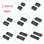 5/10Pcs 1.27/2.0/2.54mm Fc-6/8/10/12/14/16/20/30/40/50/64 Pin/P Female Plug DownLoad Cable Connector  Idc Box Header Socket Wire - Image 7