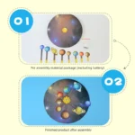 DIY Science Solar System Model Astronomy Sun Earth Moon Planet Experiment Toy Set DIY Science Model Education Learning Supplies - Image 6