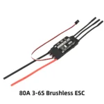 Uangel 20A 30A 40A 50A 60A 80A Drone Brushless ESC UBEC Speed Controller 2-6S Programming Card for RC FPV Plane Helicopter Part - Image 10