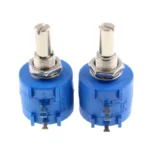3590S-2-203L 2W 3590 Multiturn Potentiometer 100 200 500 1K 10K 100K 2K 20K 5K Ohm Potentiometer Adjustable Resistor 3590S