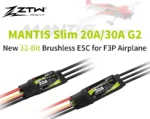 ZTW Mantis Slim 20A/30A ESC G2 SBEC 6V/3A 2-4S 32-Bit Brushless Speed Controller for RC Airplane Fixed-wing Indoor F3P 3D Flying - Image 10