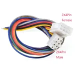 2PCS 30CM 5556 5557 5559 2*2/3/4/5/6/8/10 PIN connector male female plug with wire cable 4.2MM PITCH 18AWG 2X1/2X3/2X4/2X5/2x6 - Image 4