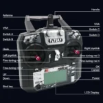 FLYSKY FS-i6X FS i6X 10CH 2.4GHz AFHDS 2A RC Transmitter With iA6B / iA10B Receiver for RC FPV Racing Drone Airplane - Image 16