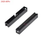 5/10pcs Dip 6/10/20/26/34/40 Pin 2.54mm Pitch Male Socket Straight Idc Box Headers Pcb Connector Double Row 10p/20p/40p/50p Dc3 - Image 9