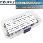 85PCS/LOT NE555P NE5532 LM324N LM393P UA741CN PC817 LM358P LM386 ULN2803APG ULN2003APG Integrated Circuit DIP IC Combination KIT