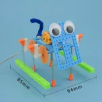 DIY Bipedal Robot Assembly Kit Puzzle Handmade Science Technology Educational Kit Puzzle STEM Toy Gift for Children - Image 3