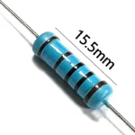 20pcs 2W 1% 1R 10R 100R 1K 10K 100K 1M 10M 1 10 100 2.2 3.3 4.7 5.1 22 33 47 51 220 330 470 510 Ohm R K 2R2 3R3 4R7 5R1 0.1R-10M - Image 2