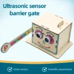 DIY Intelligent Parking Barrier Gate Kids DIY Physical Science Experiments Wooden Toy Set Assembled Educational Toy For Kid Gift - Image 2
