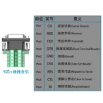 DB9 RS232 Connector D-SUB 9 Pin Male Female Plug RS485 Breakout Terminals 21-24 AWG Wire Solderless Connectors - Image 4