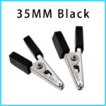 10PCS Small/Large Insulated Crocodile Clips Plastic Handle Cable Lead Testing Metal Alligator Clips Clamps 35/50MM Length - Image 6