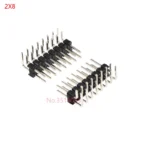 10PCS Double row MALE 2.54MM PITCH Right Angle PIN Header connector 2*2/3/4/5/6/7/8/9/10/16/20/40 PIN/P 2x/3/4/5/6/8/10/16/20/40 - Image 16