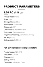 Turbo Racing 1:76 C66 C64 C65 C61 C62 C63 RC Electric Drift Car With Gyro Radio Full Proportional Toys For Kids and Adults - Image 16
