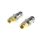 5pcs Sma Male Plug To Bnc Female Jack Rf Adapter Radio Antenna Connector - Image 2