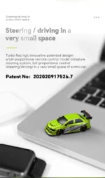 Turbo Racing 1:76 C66 Drift RC Car With Gyro Radio Full Proportional Remote Control Toys RTR Desktop Toys For Kids and Adults - Image 20