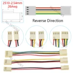 5/10Pcs KF2510 2510 2.54mm Female Plug Connector With Wire 100/200/300mm Cable 2/3/4/5/6/7/8P Pin Double Jumper Line For Arduino - Image 4