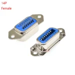 1PCS Male Female Centronics Connector 57 Series 14/24/36/50Pin 90 Degree Soler Wire Type Printer Socket - Image 6