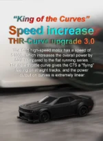 Turbo Racing 1:76 C75 On Road RC Car Radio Full Proportional Remote Control Toys RTR Kit For Kids and Adults - Image 13