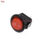 10PCS Red/Black KCD1 2PIN 15mm On/Off Round Boat Rocker Switch DC AC 3A/250V Car Dash Dashboard - Image 7
