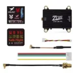 HGLRC Zeus VTX 350mW / 800mW / 1.6W / 2.5W FPV 5.8G 2.4G 40CH Built-in Microphone Transmitter For RC FPV Racing Freestyle Drone - Image 6