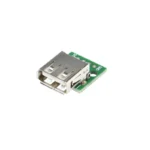 10pcs Usb 2.0 Female Socket To Dip 4p 4pin Adapter Connector To Dip 2.54mm Welded Pcb Converter Pinboard For Cellphone Data Line