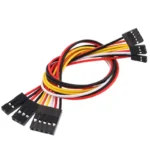 10PCS 2.54mm Dupont line single-ended tinned/double-ended female-to-female co-directional rehearsal cable 2p-10P 100~300mm - Image 4