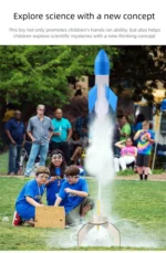 DIY Rocket Sprinklers Toys Water Splash Rocket Outdoor Water Play Toy DIY Science Experiment Kit & Education Model Toy For Gift - Image 6