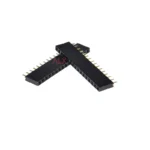 10PCS 1X16 PIN Single Row Straight FEMALE PIN HEADER 2.54MM PITCH Strip Connector Socket 1*16 16p 16PIN 16 PIN  FOR PCB LCD1602 - Image 2