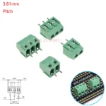 10Pcs KF120/KF128 2.54mm/3.5mm/3.81mm/5.0mm/5.08mm Pitch 2p/3p Straight Pin Pcb Screw Terminal Block Connector 2/3/4/5/6/8/10Pin - Image 8