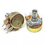 5Pcs/Lot Potentiometer Resistance WH148 3Pin 1K 2K 5K 10K 20K 50K 100K 500K  1M Ohm Linear Taper Rotary Resistor  B10K B100K - Image 2