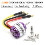 Brushless Motor 2-3S 4S 5S D2830 D2826 D3548 D3542 D3536 D3530 For RC Mini Multicopters Plane Fixed-wing Aircraft - Image 37