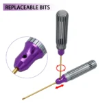 4 / 7pcs Hex Space Aluminum Handle Nut Driver Hex Screwdriver Tools Kit For Traxxa Trx4m Axial Scx24 Fms Fcx24 1/18 1/24 Rc Car - Image 3