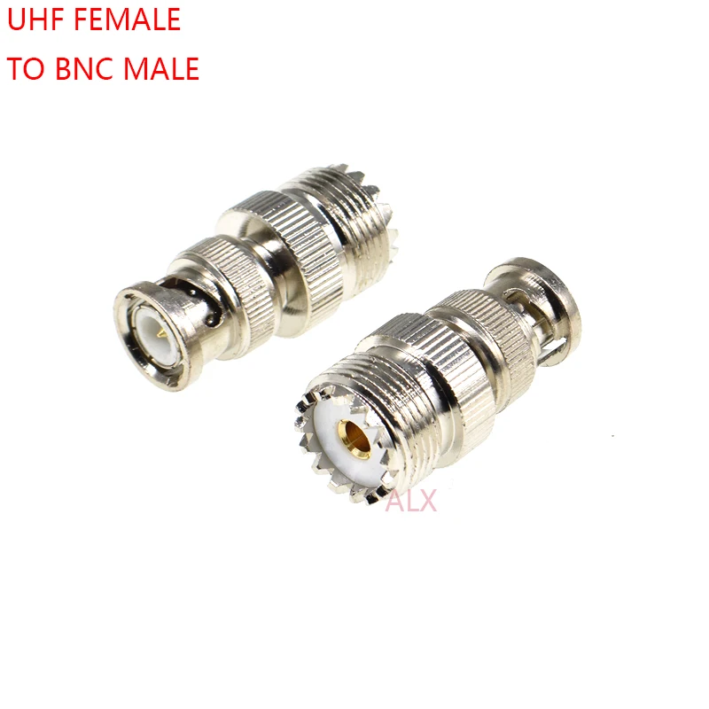 1PCS PL259 UHF FEMALE JACK TO BNC MALE PLUG RF coaxial coax adapter connector