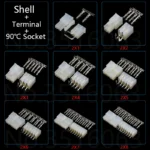 5/10PCS 2*2/3/4/5/6P Pin/5557/5556/5559/5569 4.2mm Male/Female Shell/Housing/Plug/Socket Car Wire Cable Connector Computer PCI-E - Image 6